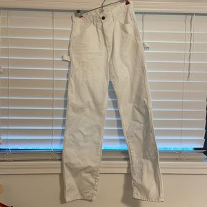 Dickies white Carpenter Denim